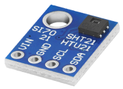 HTU21 TE Connectivity temperature/humidity sensors with I²C communication