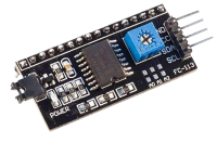 LCD 1602/2004 I²C adapter