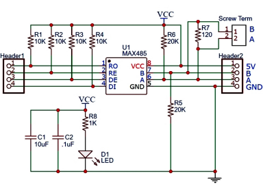 TTL to RS485 Module